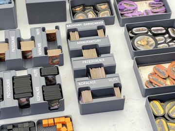 Insert pasujący do gry Brass Birmingham DELUXE (GAMU)