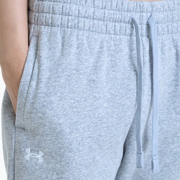 Spodnie damskie Under Armour Rival Fleece Joggers mod gray light heather XS