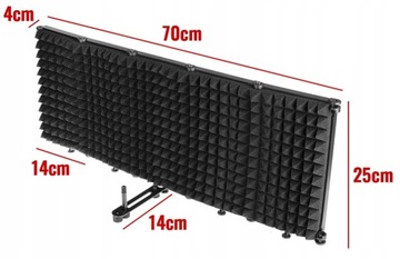 Акустическая кабина из АБС-пластика, студийный экран SOUND SHIELD
