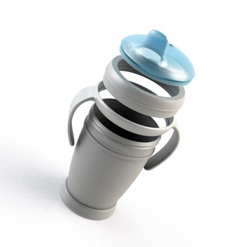 СЕРЕБРЯНАЯ КРУЖКА LOVI ДЛЯ МЛАДШИХ 12М+ INDIAN SUMMER 250ML 35/346BOY