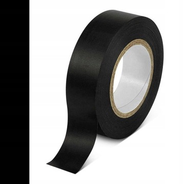 MOCNA TAŚMA IZOLACYJNA CZARNA LEXTON 19MM X 25M