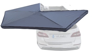 Тент автомобильный самонесущий правый HD foxwing 270 Far Away Equipment серый