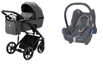 ADAMEX MOBI AIR wózek 3w1 MAXI COSI CABRIOFIX