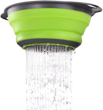 СКЛАДНОЙ СИЛИКОНОВЫЙ ДУРШРУГ СИЛЬКОВЫЙ ДУРШЛАД СИТНО-КАПЕЛЬНИК С РУЧКАМИ