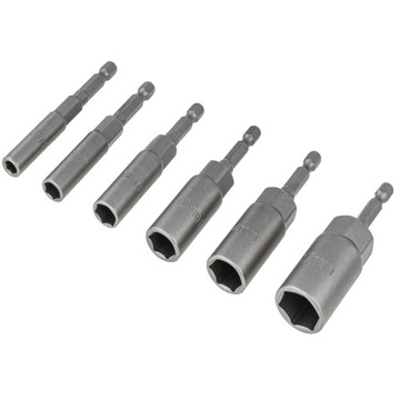 НАБОР НАСАДОК НАСАДКИ ОТВЕРТКИ ДЛИННЫЕ СВЕРЛА ФЕРМЕР 6–17 ММ МАГНИТ