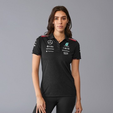 Koszulka polo damska Mercedes AMG Petronas F1 Team 2024 r.XL