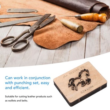 Кожаный штамп в форме лошади