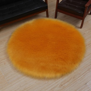 DYWAN OKRĄGŁY DYWANIK MIĘKKI SYPIALNIA SALONU 120cm