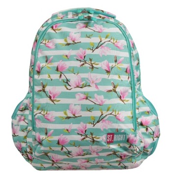 Kwiaty Magnolii plecak lekki 2 komory 24L