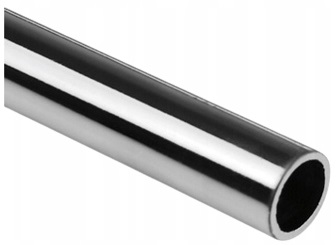 DRĄŻEK MEBLOWY CHROMOWANY 1 metr RURA fi 25