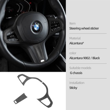 ALCANTARA PRO BMW F40 G20 G21 G28 G11 G12 G29 G30