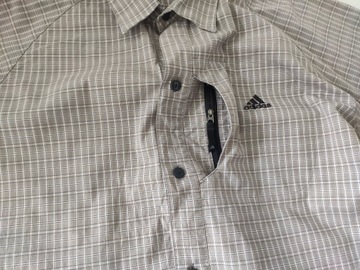РАСПРОДАЖА!!! РУБАШКА МУЖСКАЯ ADIDAS, КАРМАН L