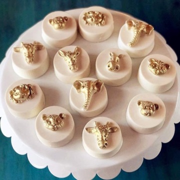 Силиконовая форма Джунгли, Сафари, Животные, Слон