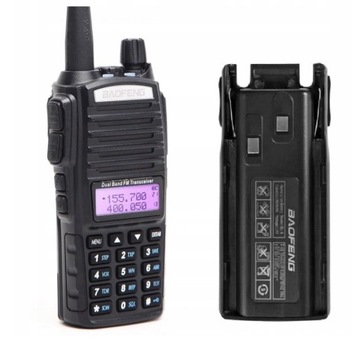 Baofeng UV-82 HTQ ЖЕСТКИЙ РАДИОТЕЛЕФОН БОЕВОЙ СКАНЕР УКВ УВЧ FM Радио