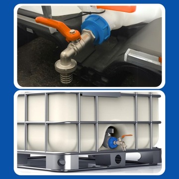 КРАН ШАРОВОЙ КРАН 1/2 ДЮЙМА IBC MAUZER БОЧНАЯ ПРОБКА КРАН ДЛЯ БАКА