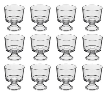 Pucharek szklany czarka do lodów ELI 280ml 12 szt.