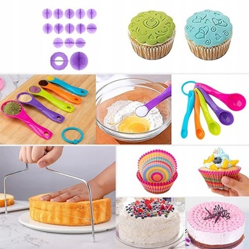 НАБОР ДЛЯ УКРАШЕНИЯ ТОРТОВ 137 EL ПОВОРОТНАЯ ТАРЕЛКА АКСЕССУАРЫ