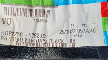 VOLVO C40 XC40 POUZDRO ZRCÁTKO PRAVÁ ČERNÁ LESK OE 39849504