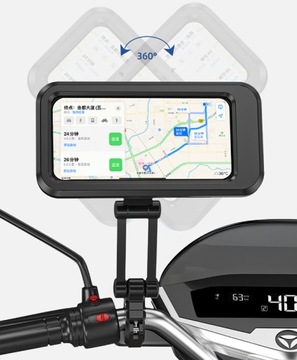 Водонепроницаемый держатель для телефона для мотоцикла и велосипеда