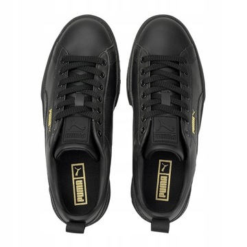 Кроссовки на платформе Puma Mayze черные 35.5