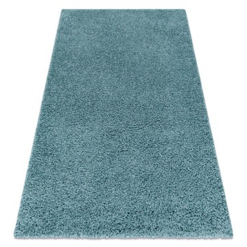 DYWAN SOFFI 60x100cm gruby shaggy NIEBIESKI #AF203