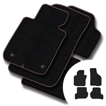 Velurové koberce Premium pro Volkswagen Jetta V 2005-2010