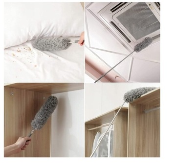 ЩЕТКА ДЛЯ ПЫЛИ ТЕЛЕСКОПИЧЕСКАЯ ЩЕТКА ДЛЯ ПЫЛИ 6В1 5 КОНЦОВ 285СМ XXL