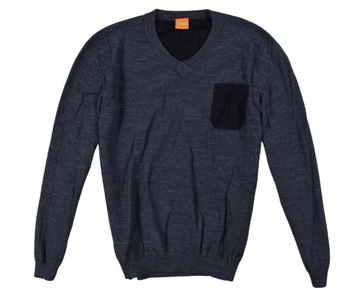 HUGO BOSS 'ANIVA' Męski Sweter Premium Cotton / L