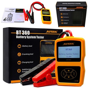 Tester baterii akumulatorów 12V AUTOOL BT360 PL