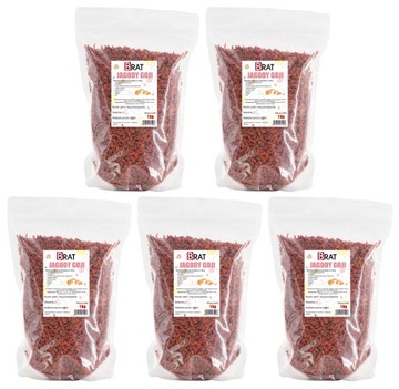 JAGODY GOJI 5kg Suszone owoce na słońcu jakość