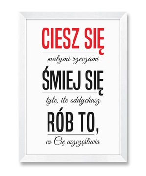 Nowoczesne obrazy na ścianę z cytatami o domu
