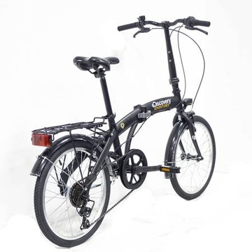 NIEMIECKI ROWER SKŁADANY DISCOVERY ADVENTURES osprzęt Shimano