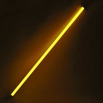 ŚWIETLÓWKA LED NEON 230V 18W 120CM ŻÓŁTA Z WTYCZKĄ