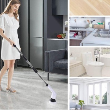 ЭЛЕКТРИЧЕСКАЯ ВРАЩАЮЩАЯСЯ ЩЕТКА ДЛЯ ЧИСТКИ КУХНИ И ВАННОЙ КОМНАТЫ 9 В 1 НАБОР