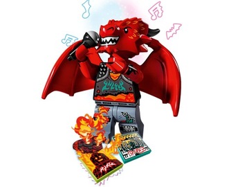 LEGO VIDIYO 43109 — Битбокс «Металлический дракон»