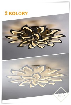 СОВРЕМЕННАЯ ЛАМПА 10 LED люстра ЦВЕТ ЛОТОСА 95Вт