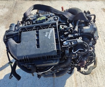 ДВИГАТЕЛЬ ИНЖЕКТОРЫ В КОМПЛЕКТЕ ТУРБИНА PEUGEOT 208 1.4HDI DV4C 8HR 68KM