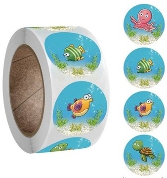 NAKLEJKI MOTYWACYJNE NAGRODY DO PRZEDSZKOLA DINOZAURY