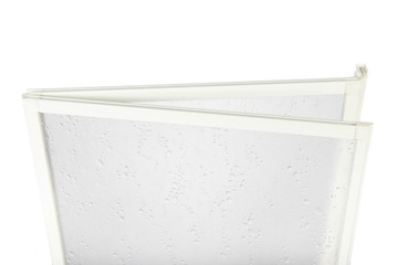 Шторка для ванны 80см белая