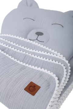 МУСЛИНОВОЕ ОДЕЯЛО + ПОДУШКА BABYMAM BEAR