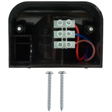 PIR датчик движения и сумерек 180° 12м IP44 Черный