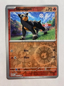 Алый и фиолетовый реверс 033/198 Houndour