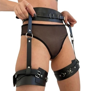Uprząż BDSM Harness na pośladki uda Bielizna erotyczna Gadżety
