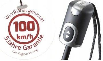 5 lat gwarancji parasol DOPPLER CARBONSTEEL 100km
