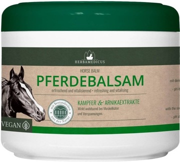 Końska Maść COLD Chłodząca 500ml Herbamedicus Pferdebalsam z ARNIKA KAMFORA