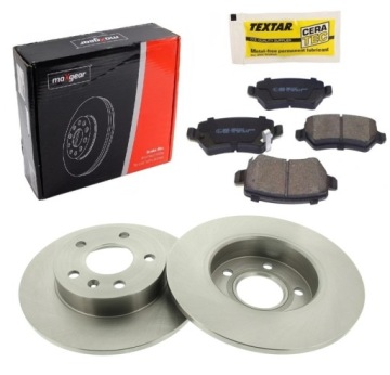 Диски + колодки ЗАДНИЕ OPEL Astra III 3 H 5 болты ATP