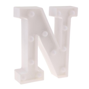 Алфавитные лампы палатка