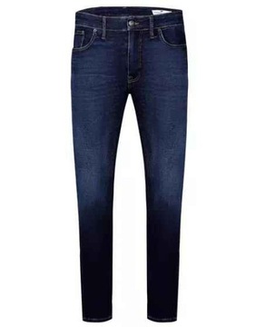 Granatowe spodnie jeans Jeansy męskie CROSS JEANS TRAMMER SLIM FIT 36/34