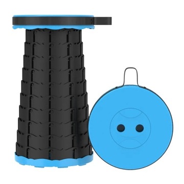 Portable Stool Folding, Stół, krzesło, toaleta, kosz na śmieci 5 w 1