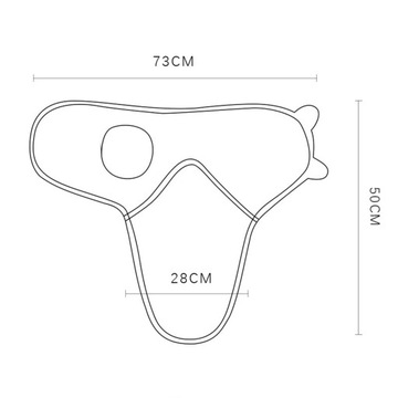 Otulacz do spania dla niemowlaka Kawowe fale